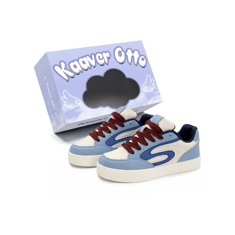 KAAVER OTTO Cushioning Abrasion Resistant Breathable Low Top Skateboard Shoes Unisex-11