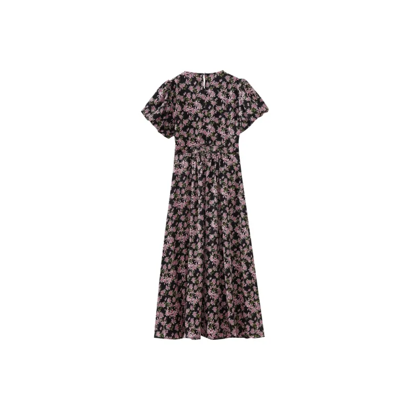 SHUIYUNJIAN Long Sleeved Dress Women's-1