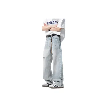 FOREVER 21 Jeans Unisex Light Blue