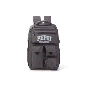Pepsi Fabric Backpack Unisex Gray