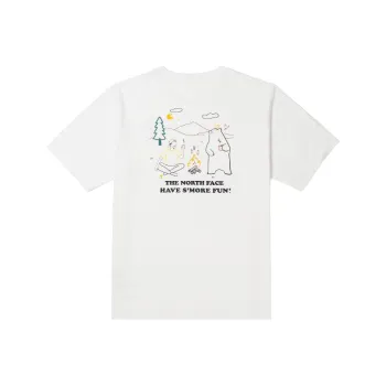 THE NORTH FACE SS25 T Shirt Unisex Snow Peak White