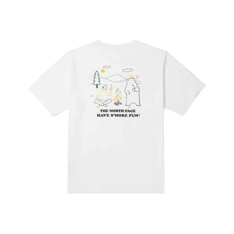 THE NORTH FACE SS25 T Shirt Unisex Snow Peak White-0