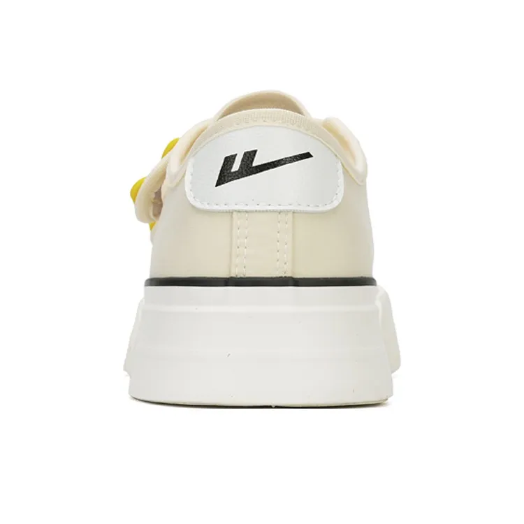 Warrior Abrasion Resistant Low Top Casual Shoes Women's Light Yellow-3