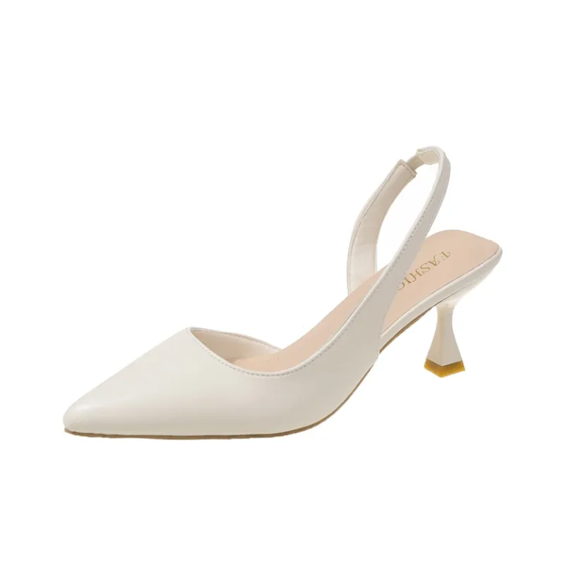 AJPAP Spool Heel High Heels Women's-11