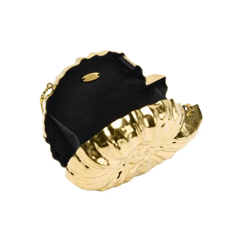 ZARA Copper Crossbody Bag Regular Women's Gold-4