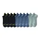 4 Black+4 Blue+2 Pine Green