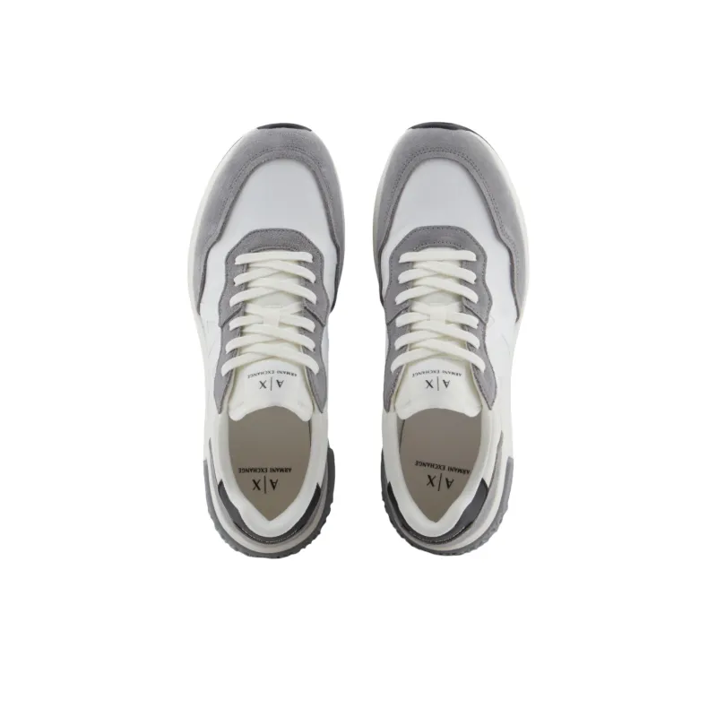 ARMANI EXCHANGEAE Low Top Casual Shoes Men's Gray-3