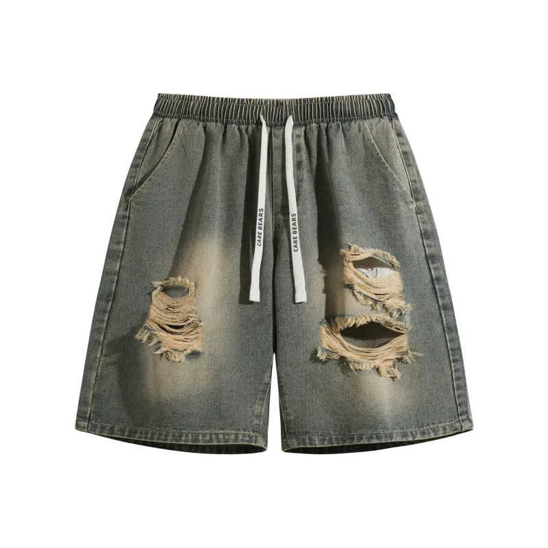 CAREBEARS Denim Shorts Unisex-0