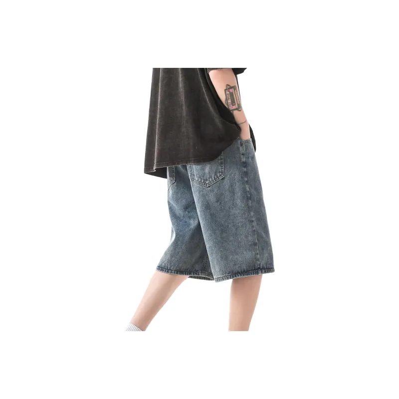 FRQ Denim Shorts Unisex-9