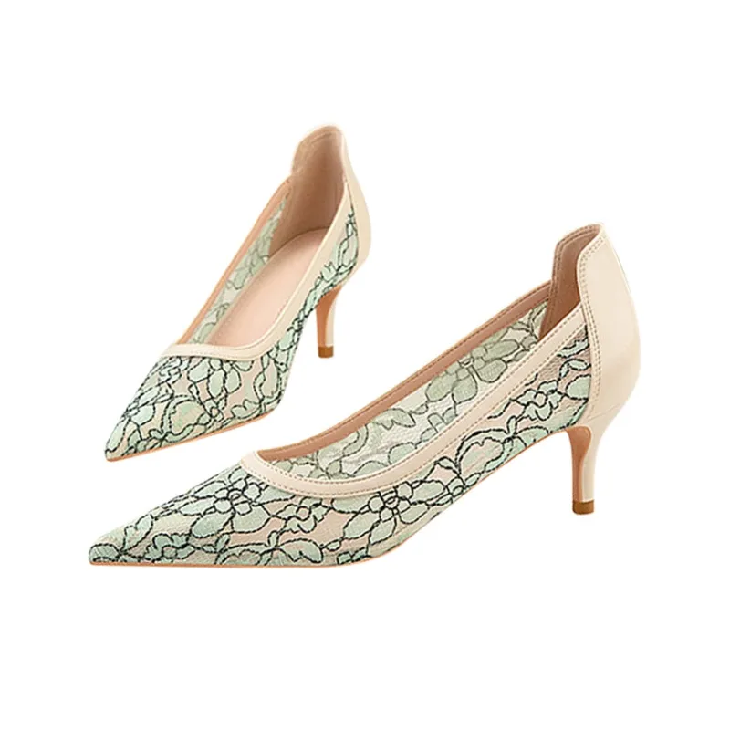 MCKP Slim Heel High Heels 6cm Women's-8