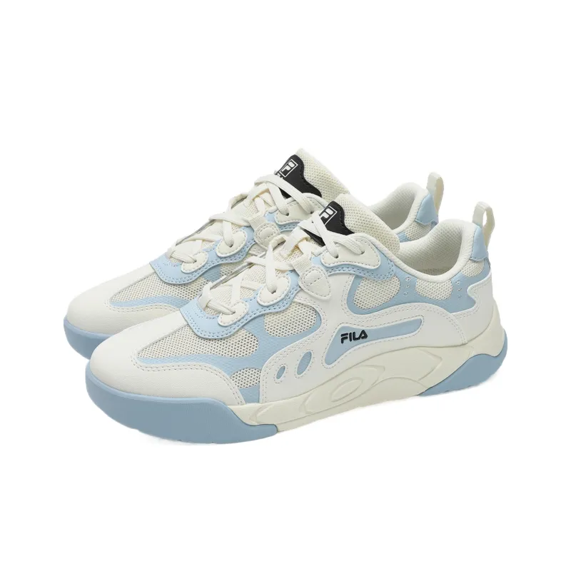 FILA RHYTHM STAR Rhythm Shoes Low Top Skateboard Shoes Women's White Blue-2