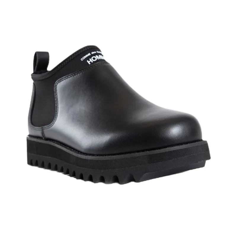 CDG Comme Des Garcons Ankle Length Chelsea Boots Men's Black-2