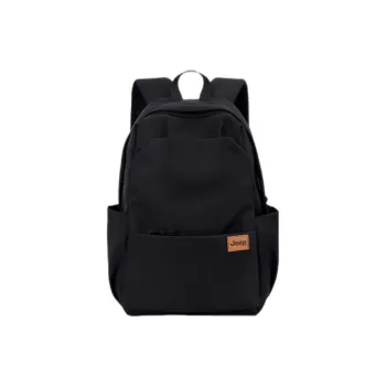 Jeep Oxford Bag Regular Unisex Black