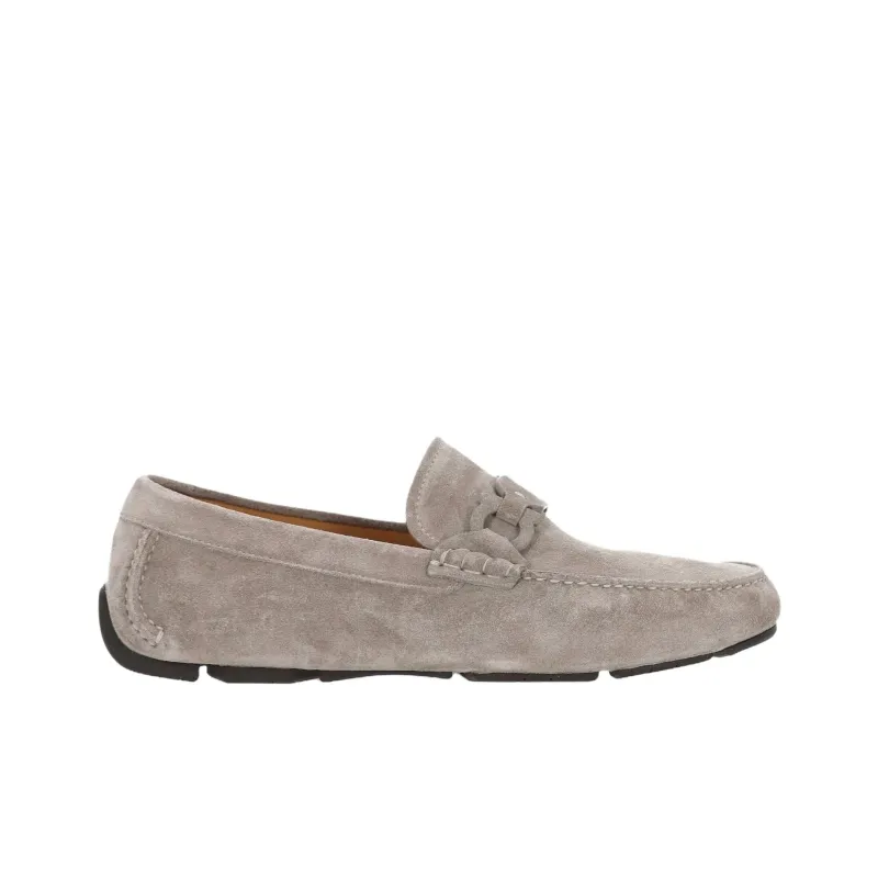 FERRAGAMO GANCINI Casual Shoes Men's Gray-1