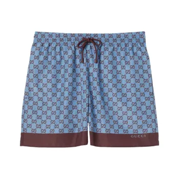 GUCCI Swimming Shorts Men's Blue