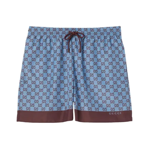 GUCCI Swimming Shorts Men's Blue