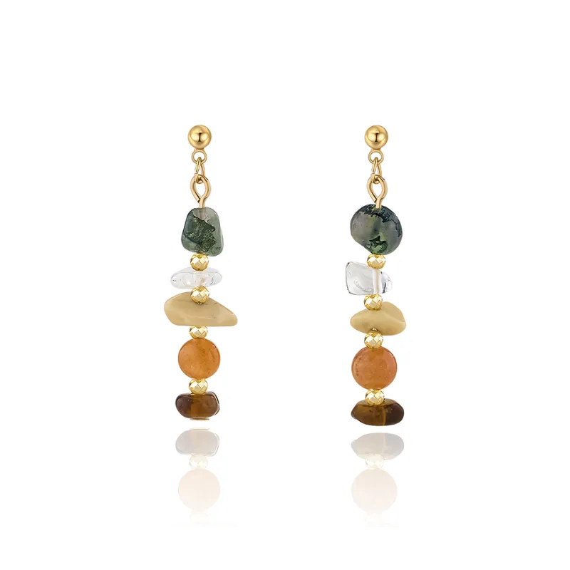 AJIDOU Copper Alloy Earrings Women's-2