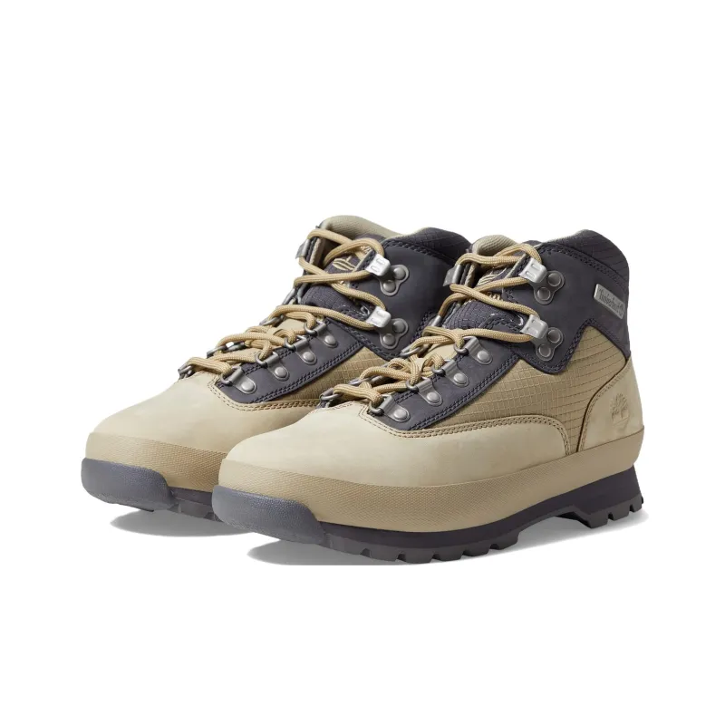 Timberland Euro Hiker Abrasion Resistant Shock Absorbers Short Outdoor Boots Men's Light Brown-1
