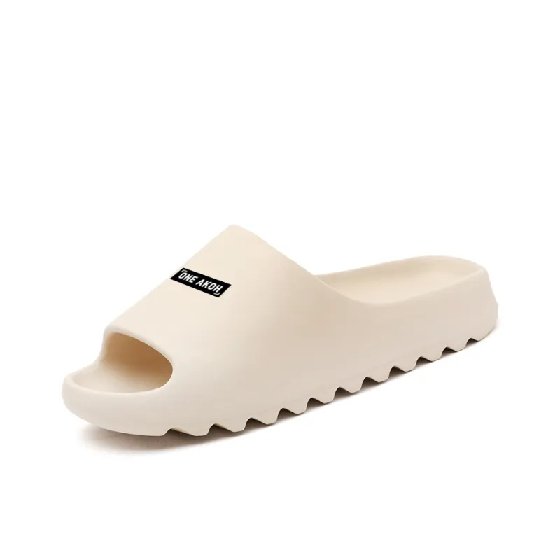 CariteSport EVA Quiet Slip Resistant Odor Resistant Abrasion Resistant Quick Dry Cushioning Slide Slippers Unisex-1