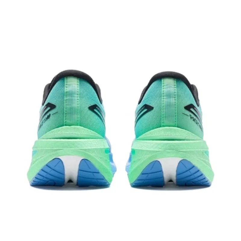 XTEP 5 Speed 3 Lightweight Anti Slip Low Top Casual Running Shoes Men's Green Blue-2