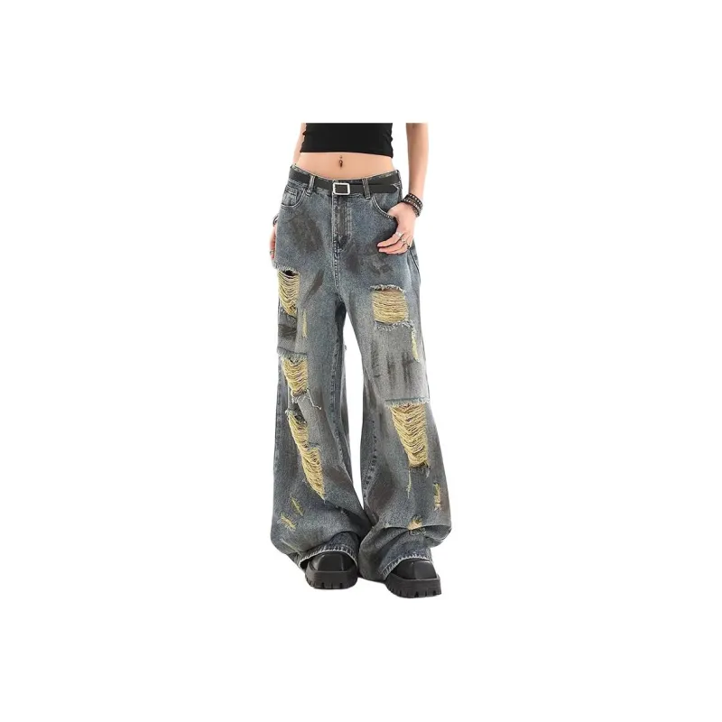 Ordifen Jeans Women's Blue-0