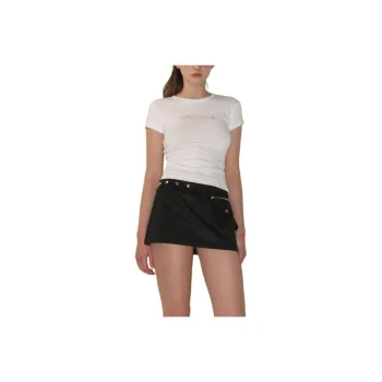 Crank T Shirts Women's White