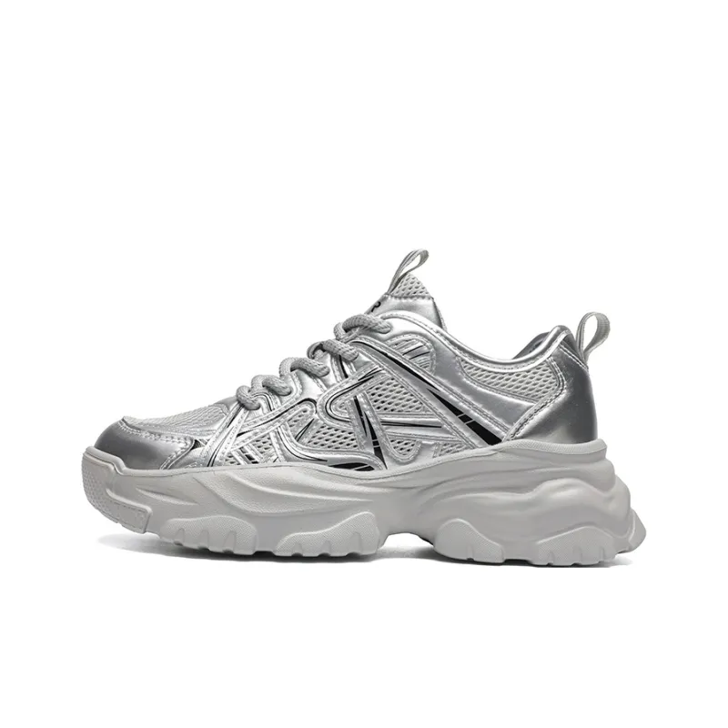 ZHR Whale Shoes Abrasion Resistant Breathable Low Top Chunky Sneakers Women's-0