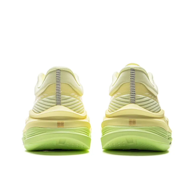 LiNing Anti Slip Wear Resistant Low Top Casual Running Shoes Women's Pale Yellow-5