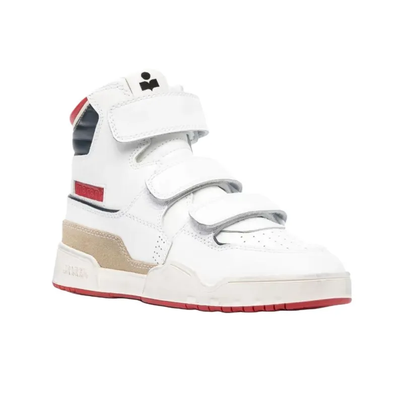 ISABEL MARANT High Top Skateboard Shoes Women's White-2