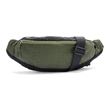 MYD Polyester Crossbody Bag, Sling Bag Unisex Olive