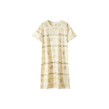 Urban Beauty Nightgown Fashion Breathable Design Girlish Fun Women's