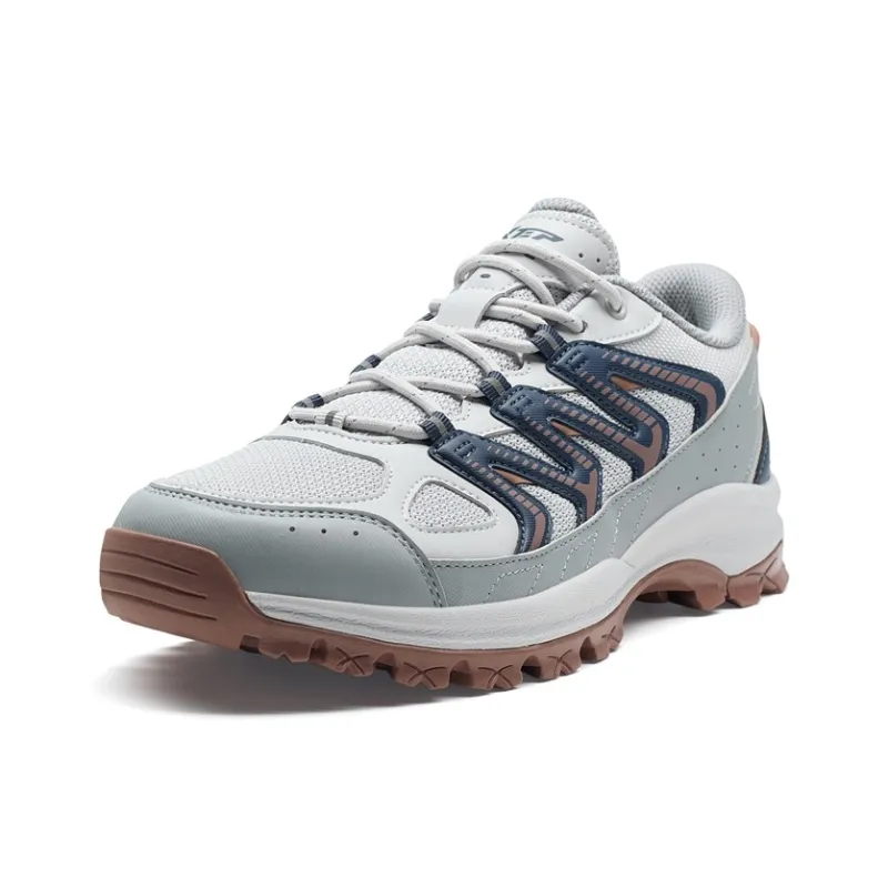 XTEP Hiking / Trekking Shoes Men Low Top Phantom Gray/Ultimate Gray/Ink Teal-1