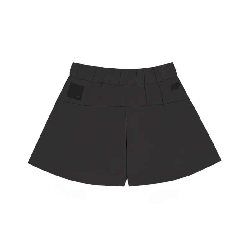 New Balance NB Grey SS25 Casual Short Skirts Women's Black-1