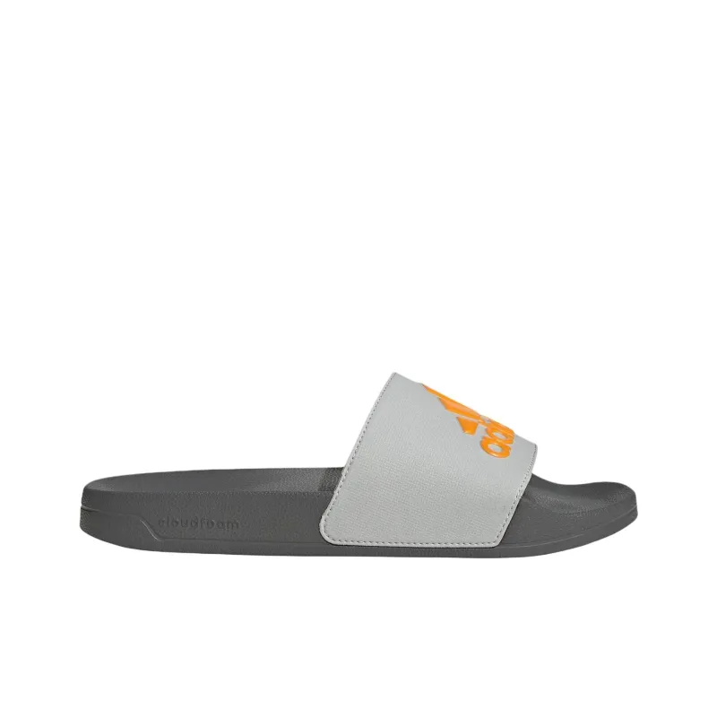 Adidas Adilette Shower Slides Grey Two Crew Orange Grey Four-1