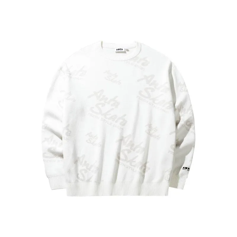 Anta Life Collection Sweatshirt Unisex Honor White-0