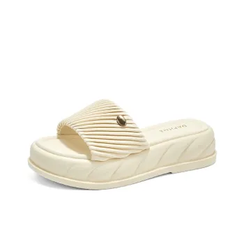 DAPHNE PU Polyurethane Slip Resistant Slide Slippers Women's