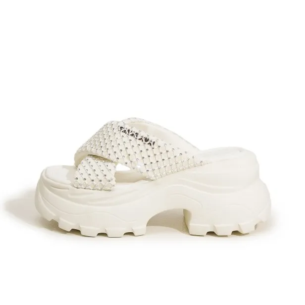 Milan Love Song Slip Resistant Abrasion Resistant Cushioning Slide Slippers Women's-7