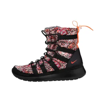 Nike Roshe Run Ankle Boots Women's Sun Red