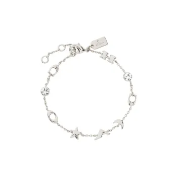 COACH Brass Bracelets Women's Silver