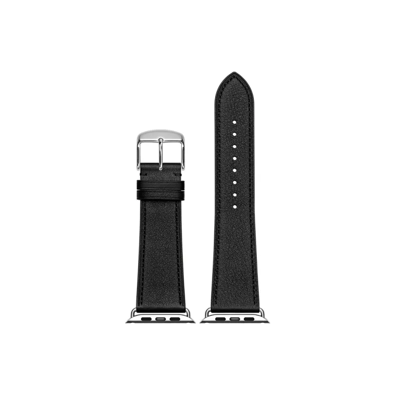IStrap Apple Compatibility Watch Band 41/42/45/46/49mm Genuine Leather Material-0