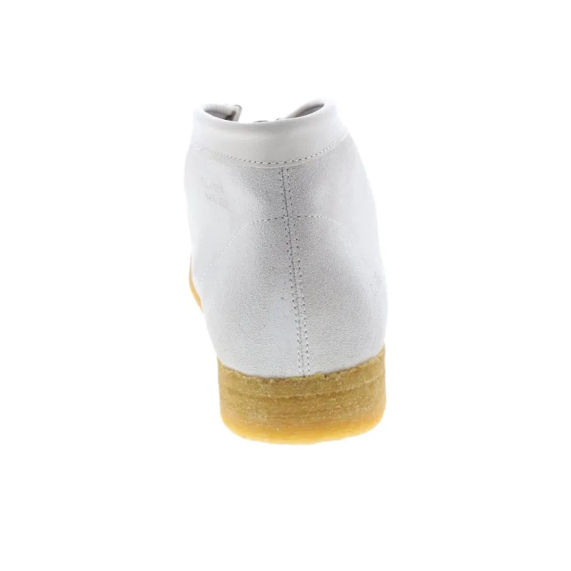 Clarks Wallabee Boot Ankle Boots Men's White-7