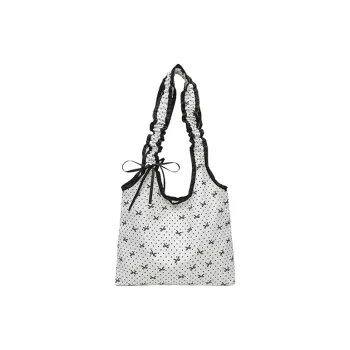 Yalu Canvas Bag, One Shoulder Handbag Women's White/Blue/Black/Yellow