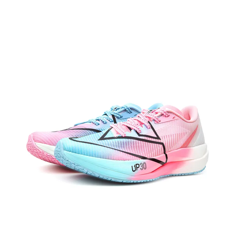 PEAK UP 30 3.0 Running Shoes Unisex Low Top Pink Blue Splendid-2