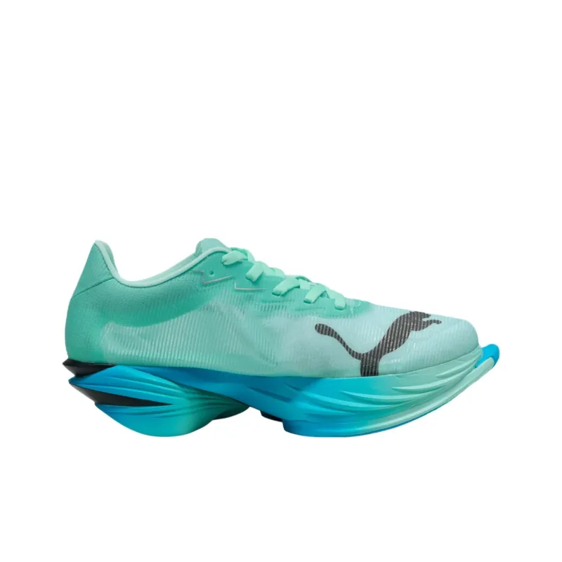 PUMA FAST R NITRO Elite 3 Anti Slip Wear Resistant Low Top Running Shoes Women's Green-1