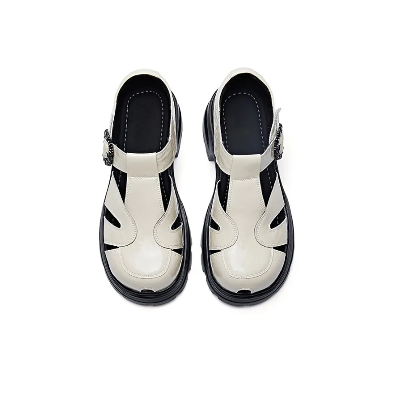 BURGELY Roman Sandals Women's-8