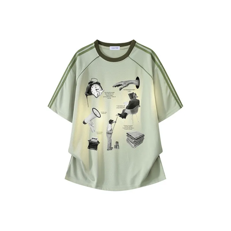 YOSICIL T Shirt Unisex Light Green-0