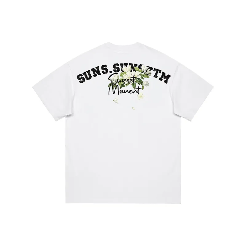 SUNSETMONENT Short Sleeved T Shirts Unisex-4