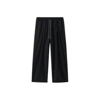 New Balance NB Grey SS25 Casual Pants Unisex Black
