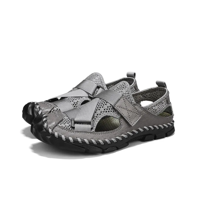 AIPSEN River Trekking Shoes Men's Gray-2