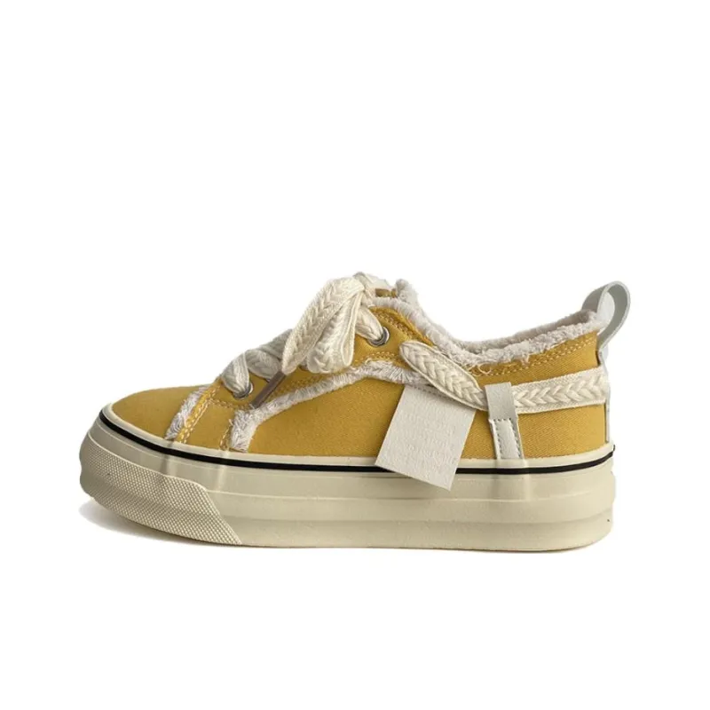 Than Than Me Slip Resistant, Breathable, Height Increasing Low Top Skateboard Shoes Women's-4